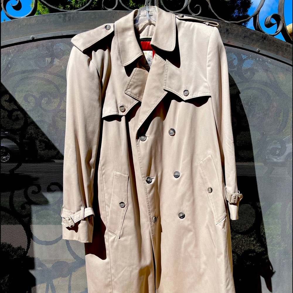 London fog lined overcoat -40 regular